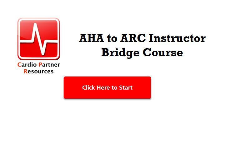 AHA To ARC Instructor Bridge